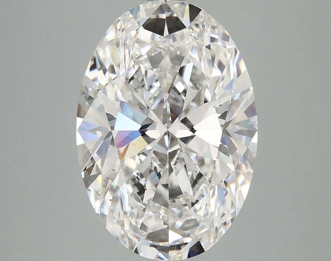 5.00 ct. oval Lab Grown Diamond front image