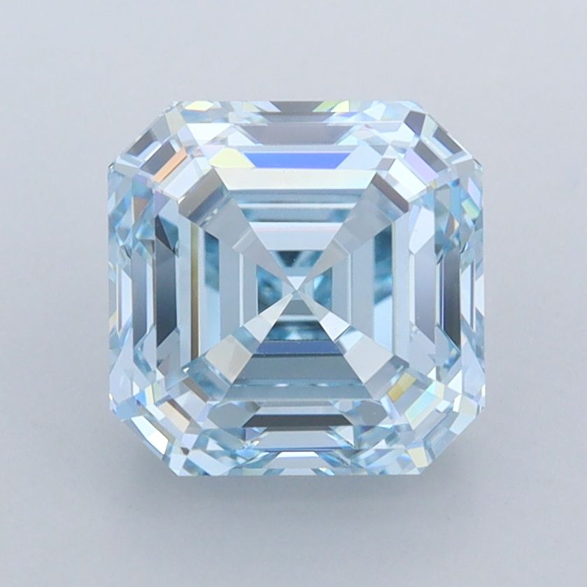 2.52 ct lab-grown Asscher Diamond