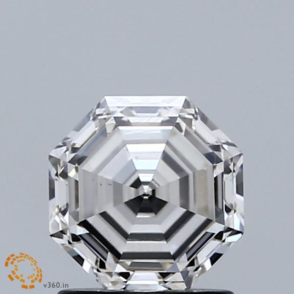 1.51 ct lab-grown Octagonal Diamond