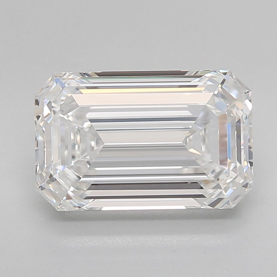 4.16 ct. emerald Lab Grown Diamond front image
