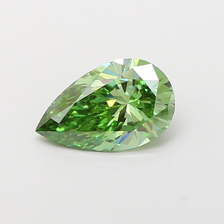 1.03 CT Fancy Vivid Green PEAR