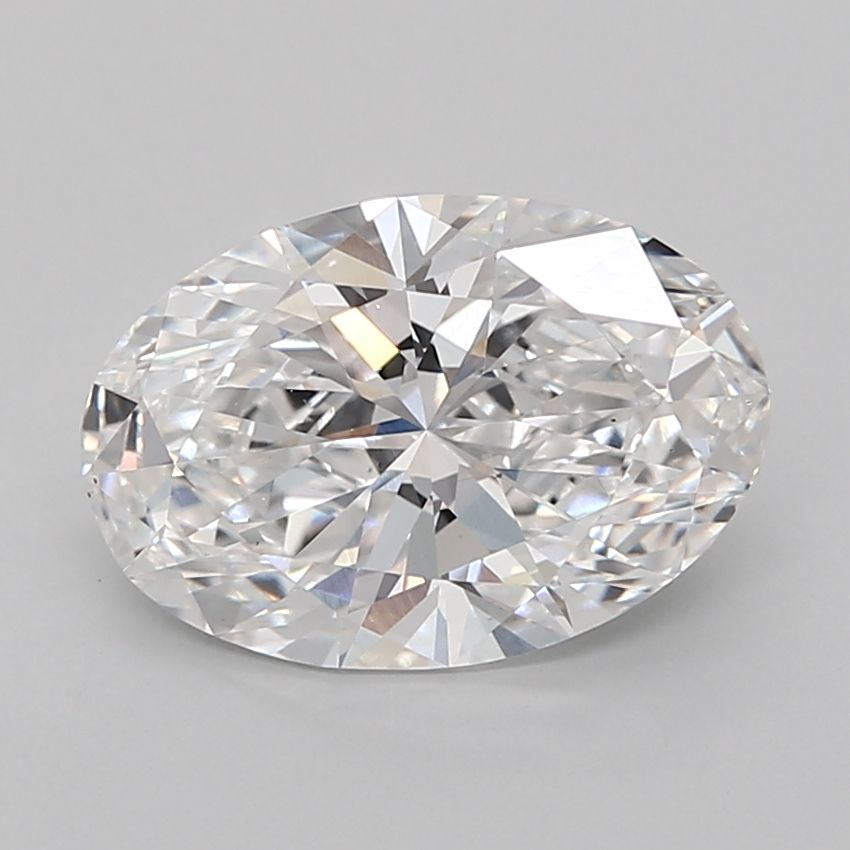 3.09 ct. oval Lab Grown Diamond front image