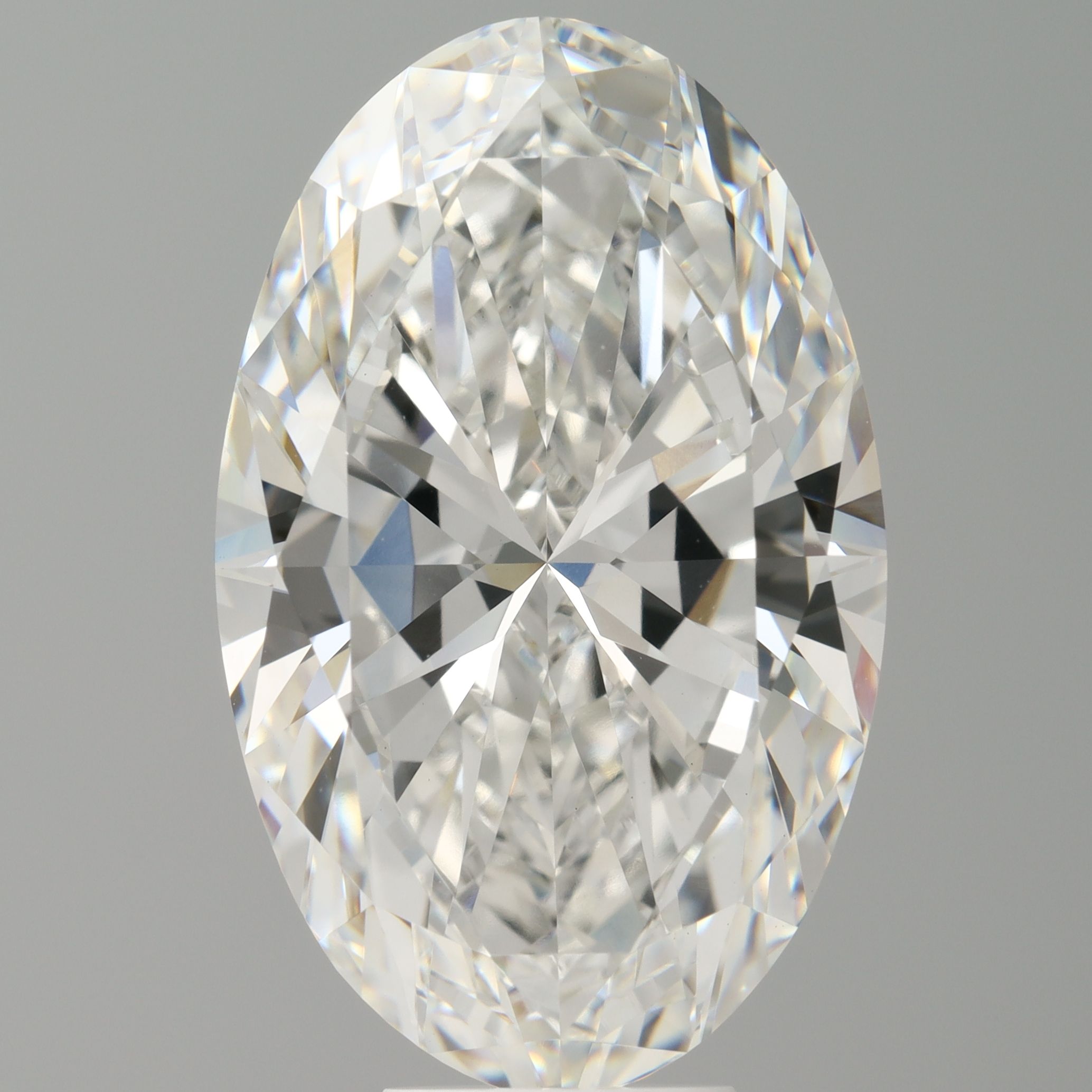 9.08 ct. oval Lab Grown Diamond front image