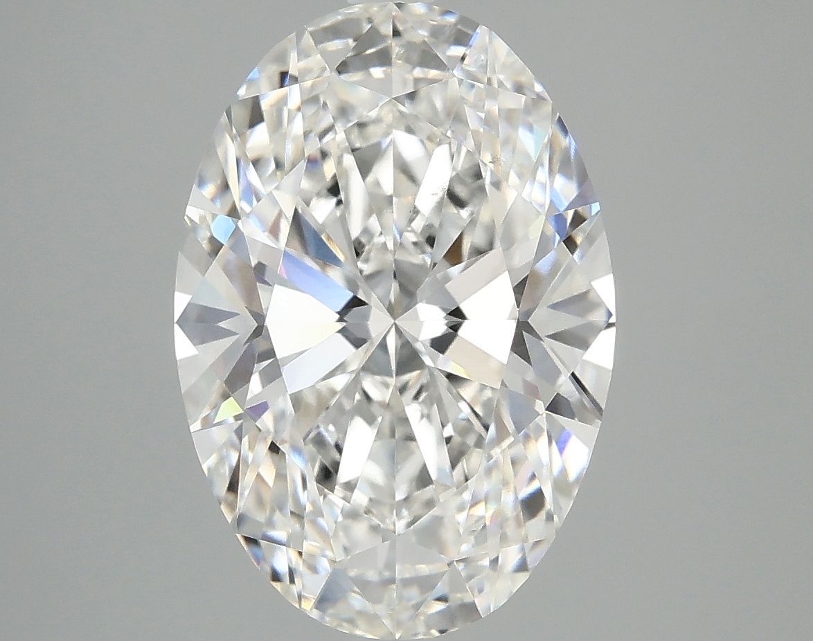 4.90 ct. oval Lab Grown Diamond front image
