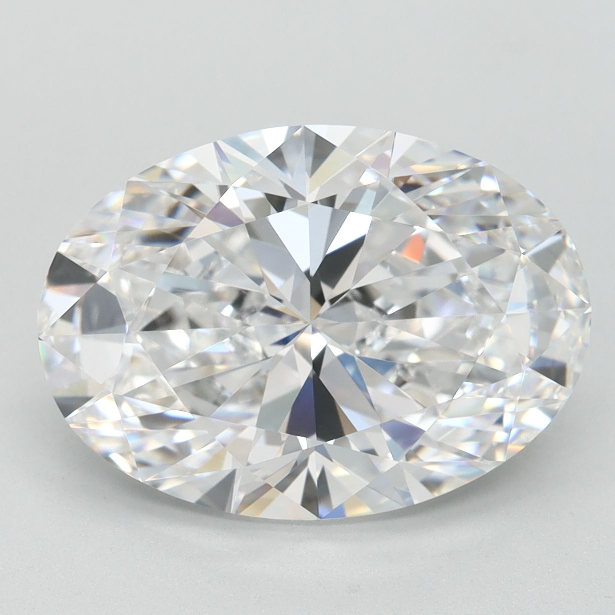4.42 ct. oval Lab Grown Diamond front image