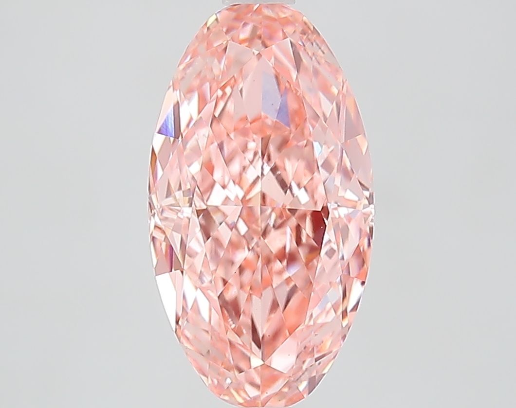 3.02 ct. oval Lab Grown Diamond front image
