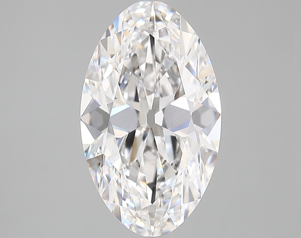 4.13 ct. oval Lab Grown Diamond front image