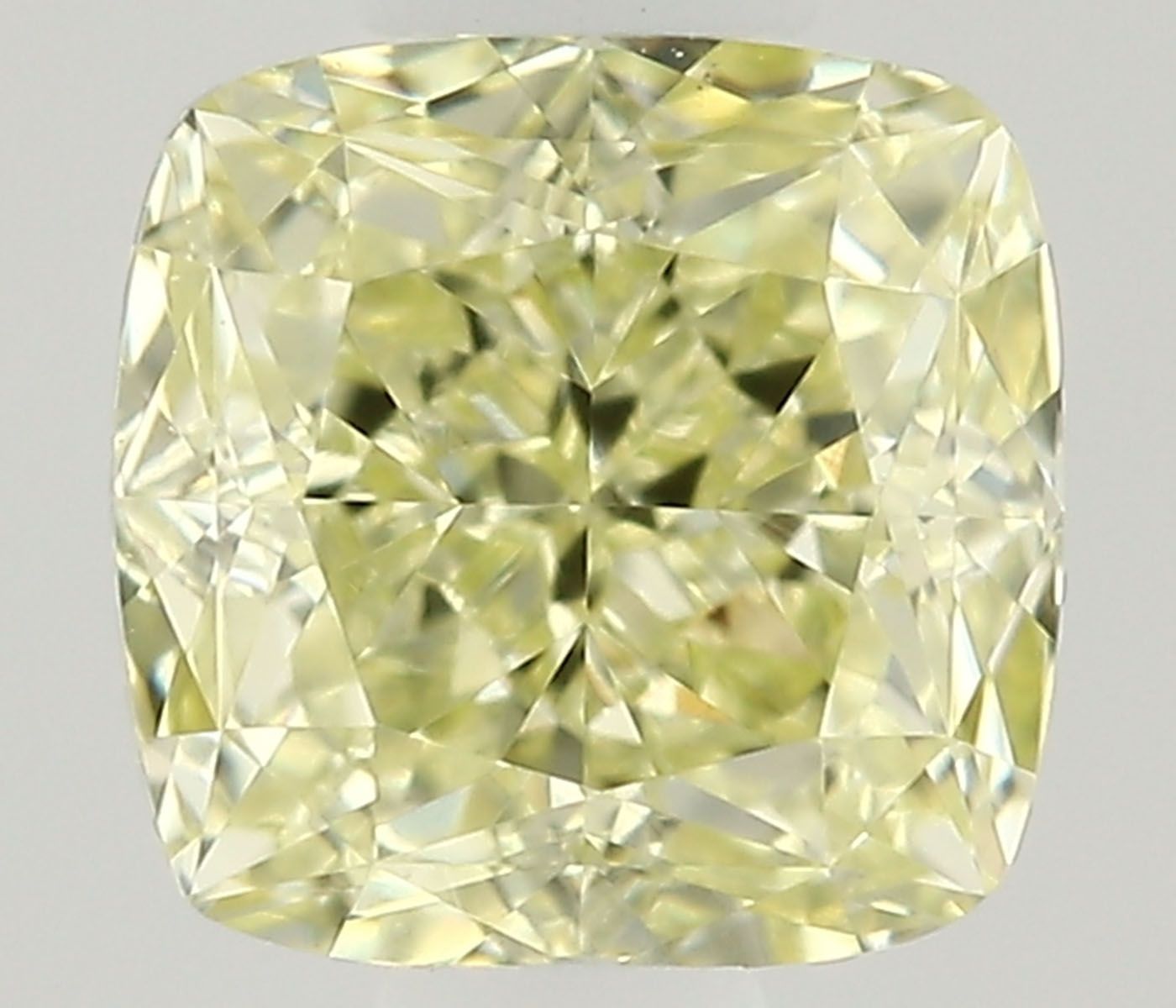 Diament 0.36 ct Fancy Light Yellow/VS2