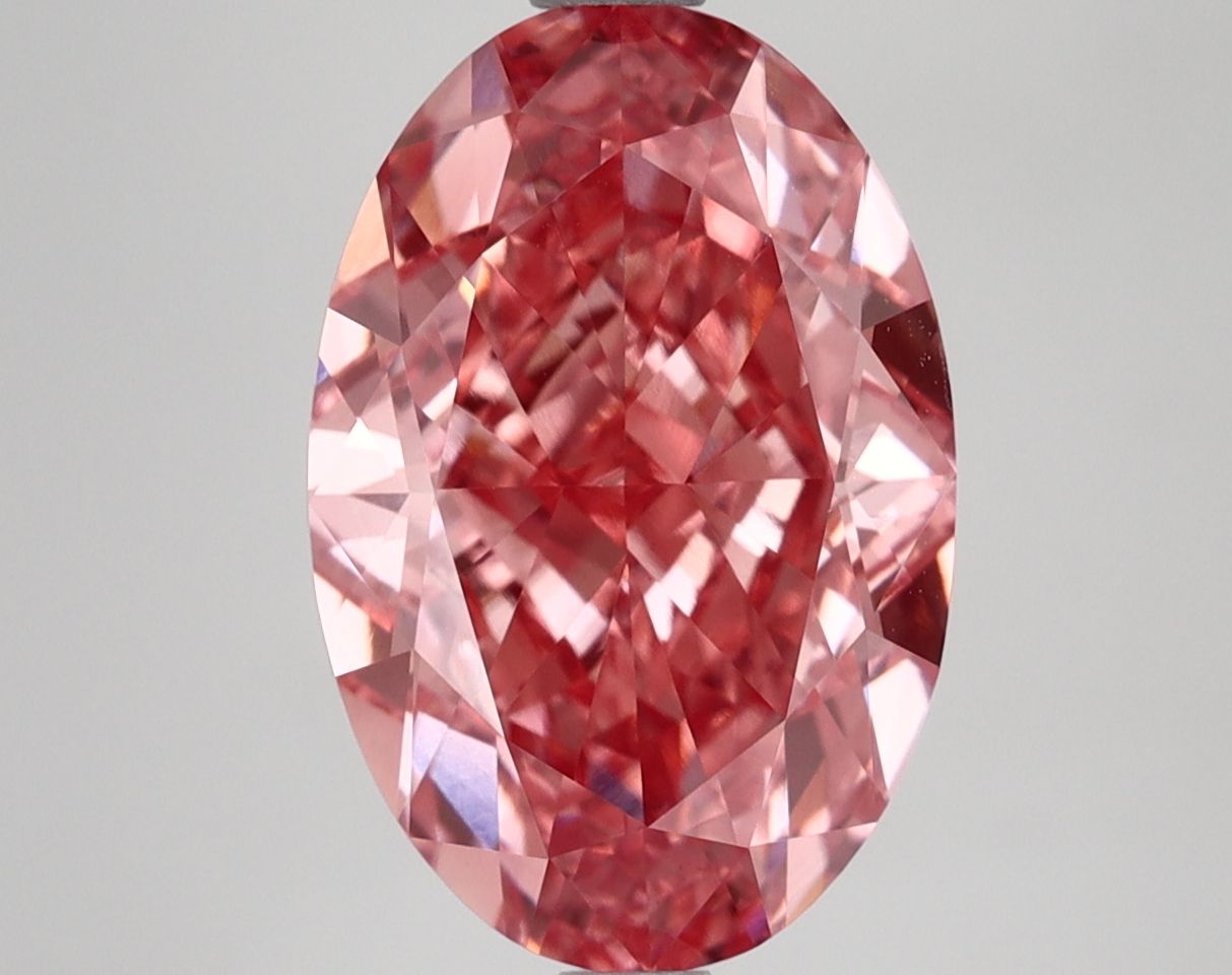 5.04 ct. oval Lab Grown Diamond front image