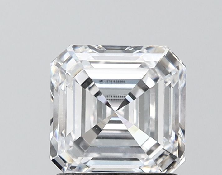 1.51 ct lab-grown Asscher Diamond