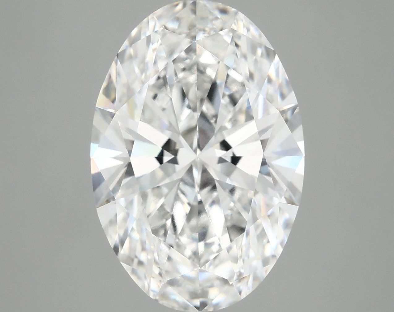 5.06 ct. oval Lab Grown Diamond front image