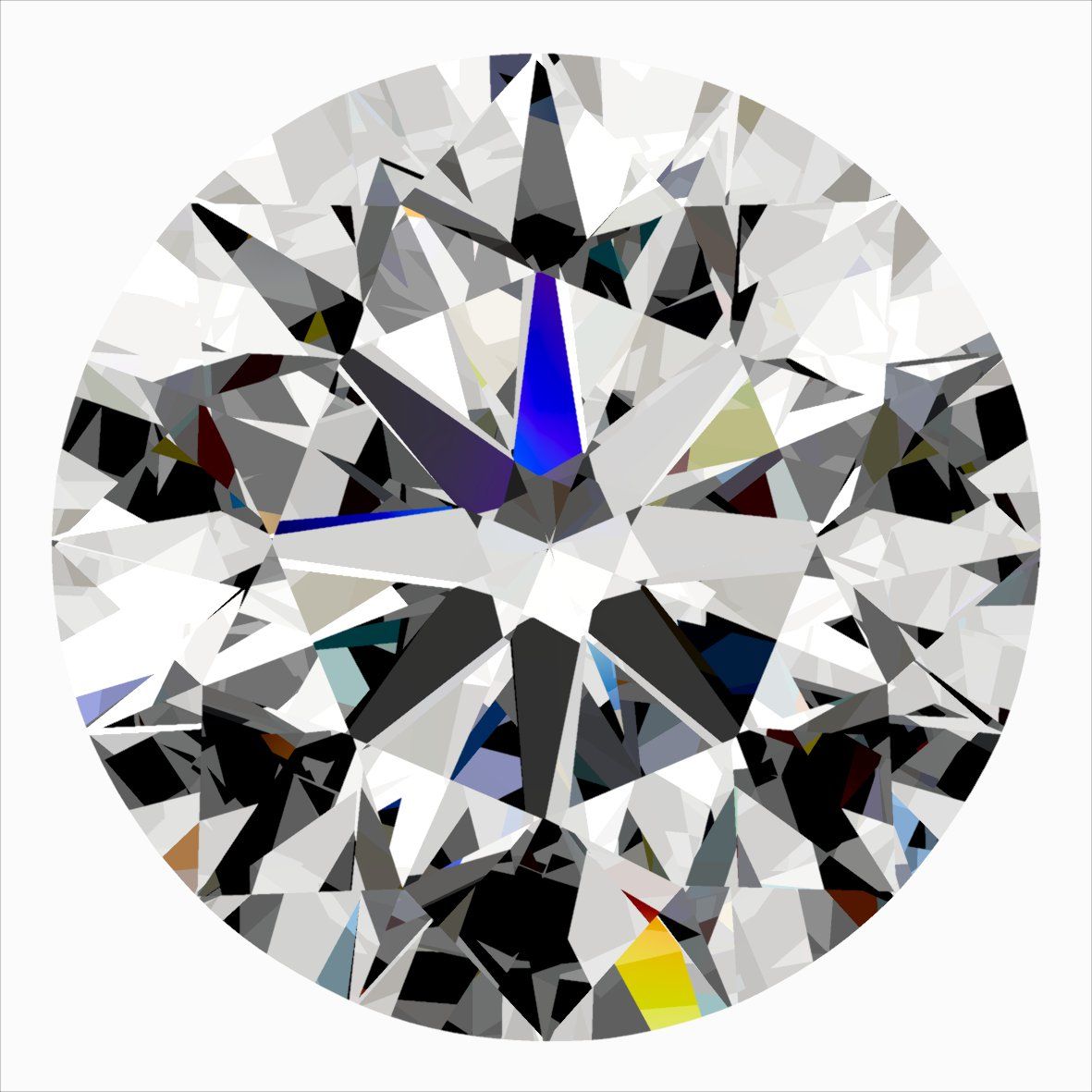 0.32 ct Round diamond