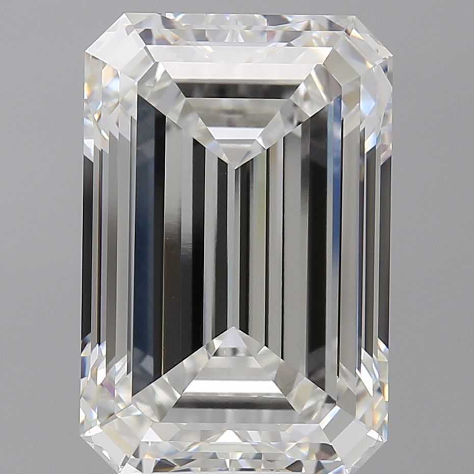 11.53 ct. emerald Lab Grown Diamond front image