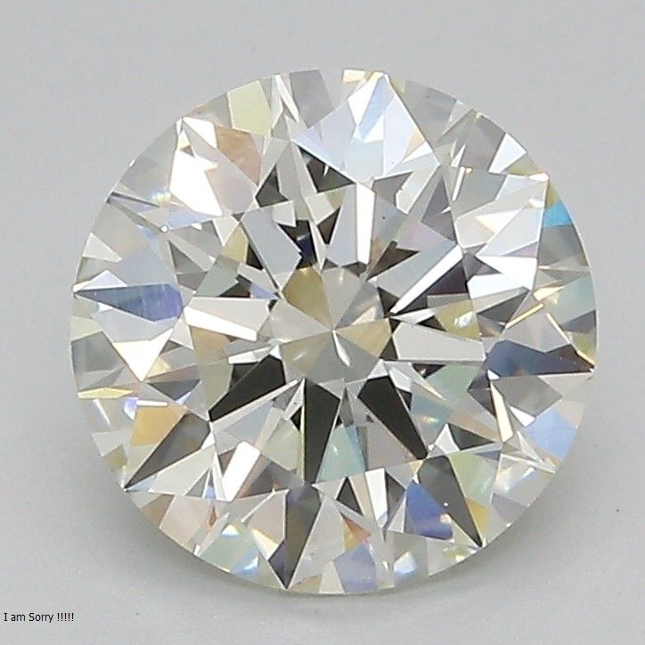 2.47 ct. round Lab Grown Diamond front image