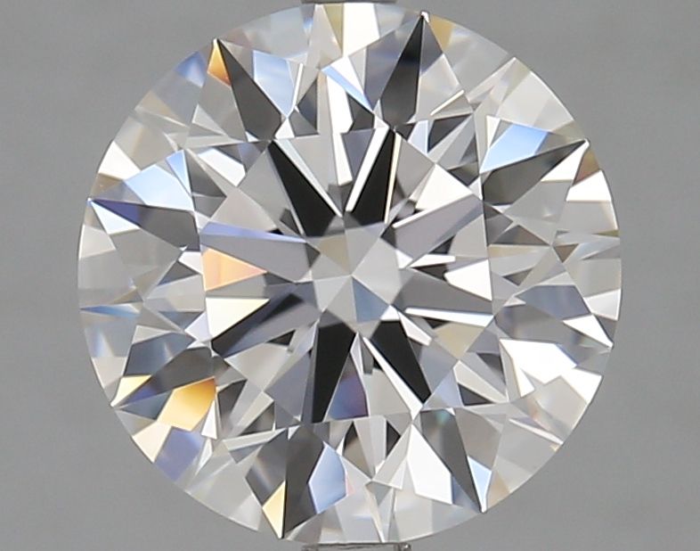 Diamant Rond 3.71 ct - Couleur E - Pureté VVS2