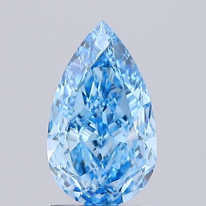 1.62 CT Fancy Vivid Blue PEAR