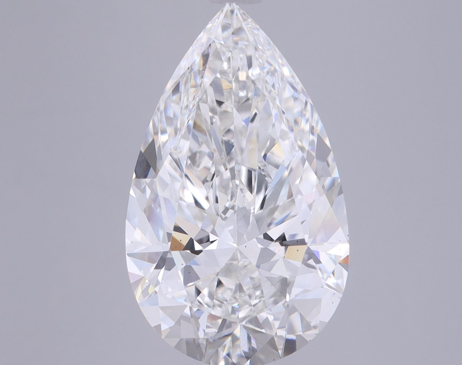 6.30 ct. pear Lab Grown Diamond front image