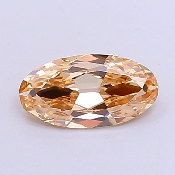 0.87 CT Fancy Brownish Yellow OVAL