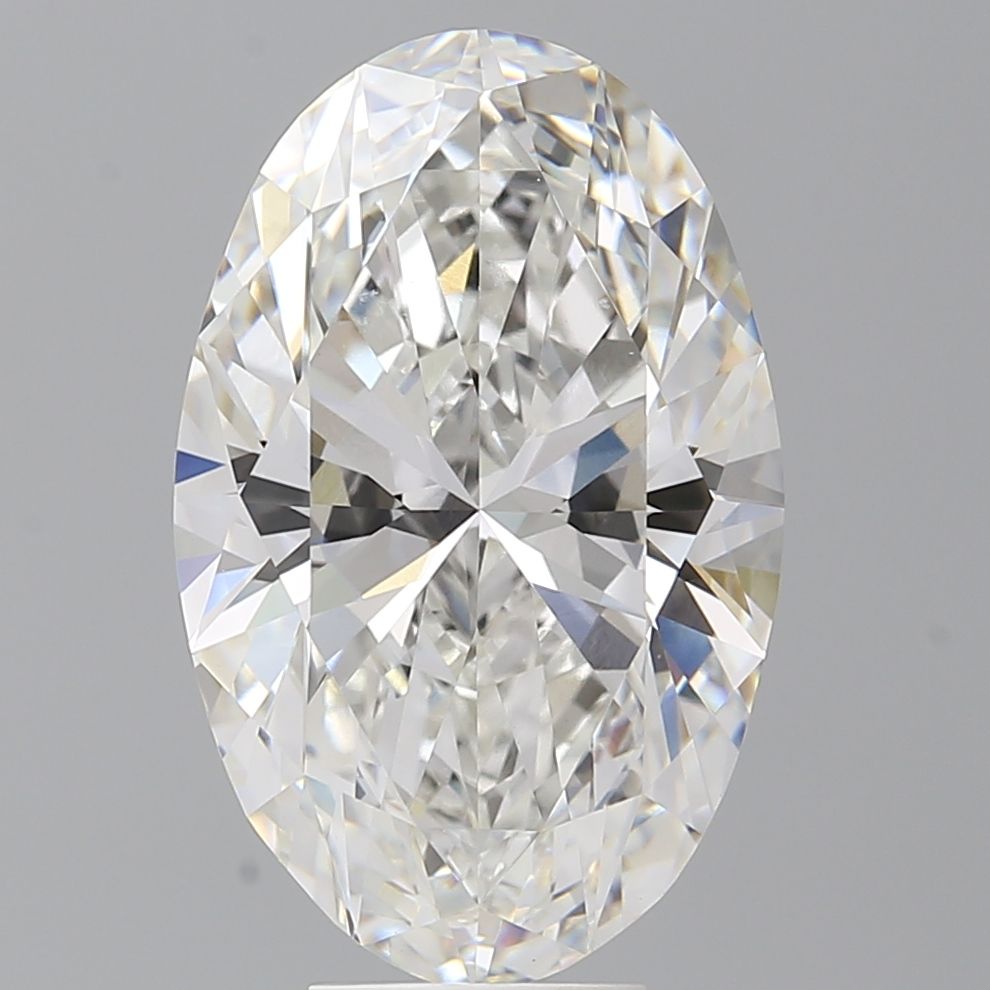7.59 ct. oval Lab Grown Diamond front image