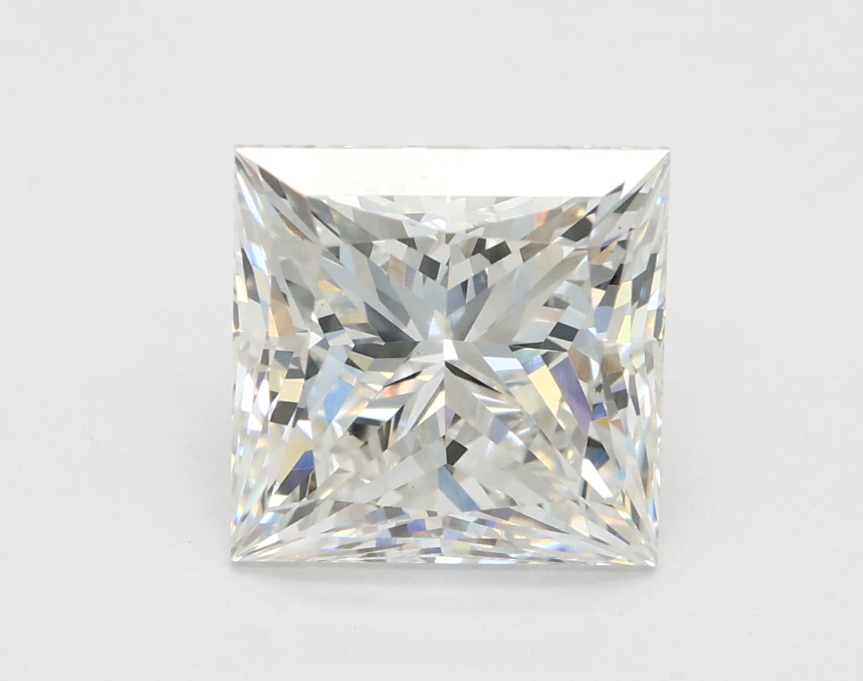 3.12 ct. princess Lab Grown Diamond front image