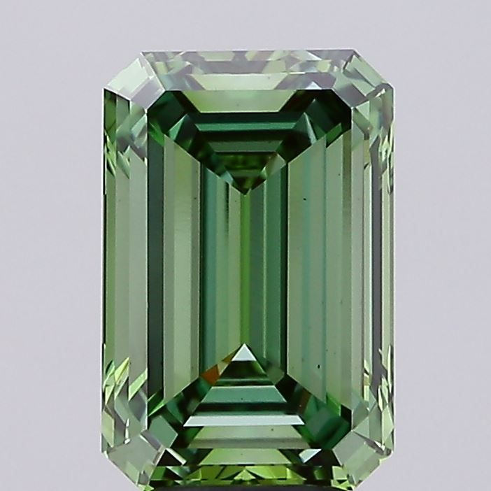 5.01 ct. emerald Lab Grown Diamond front image