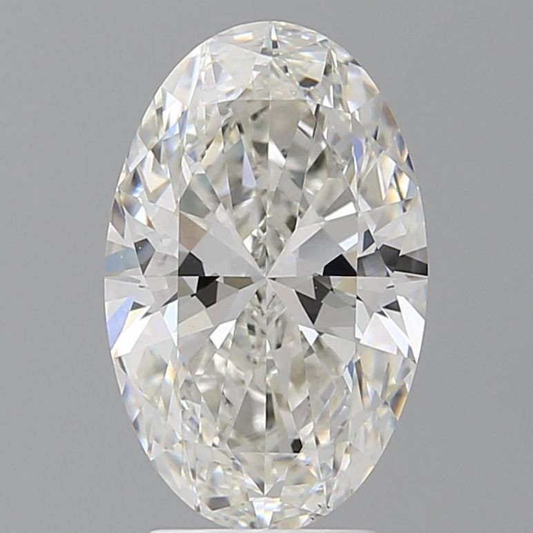 3.57 ct. oval Lab Grown Diamond front image