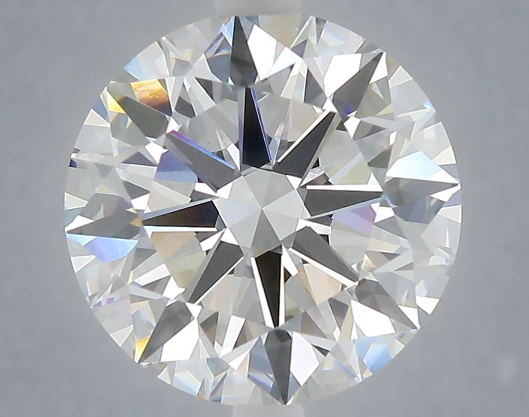 6.02 ct. round Lab Grown Diamond front image