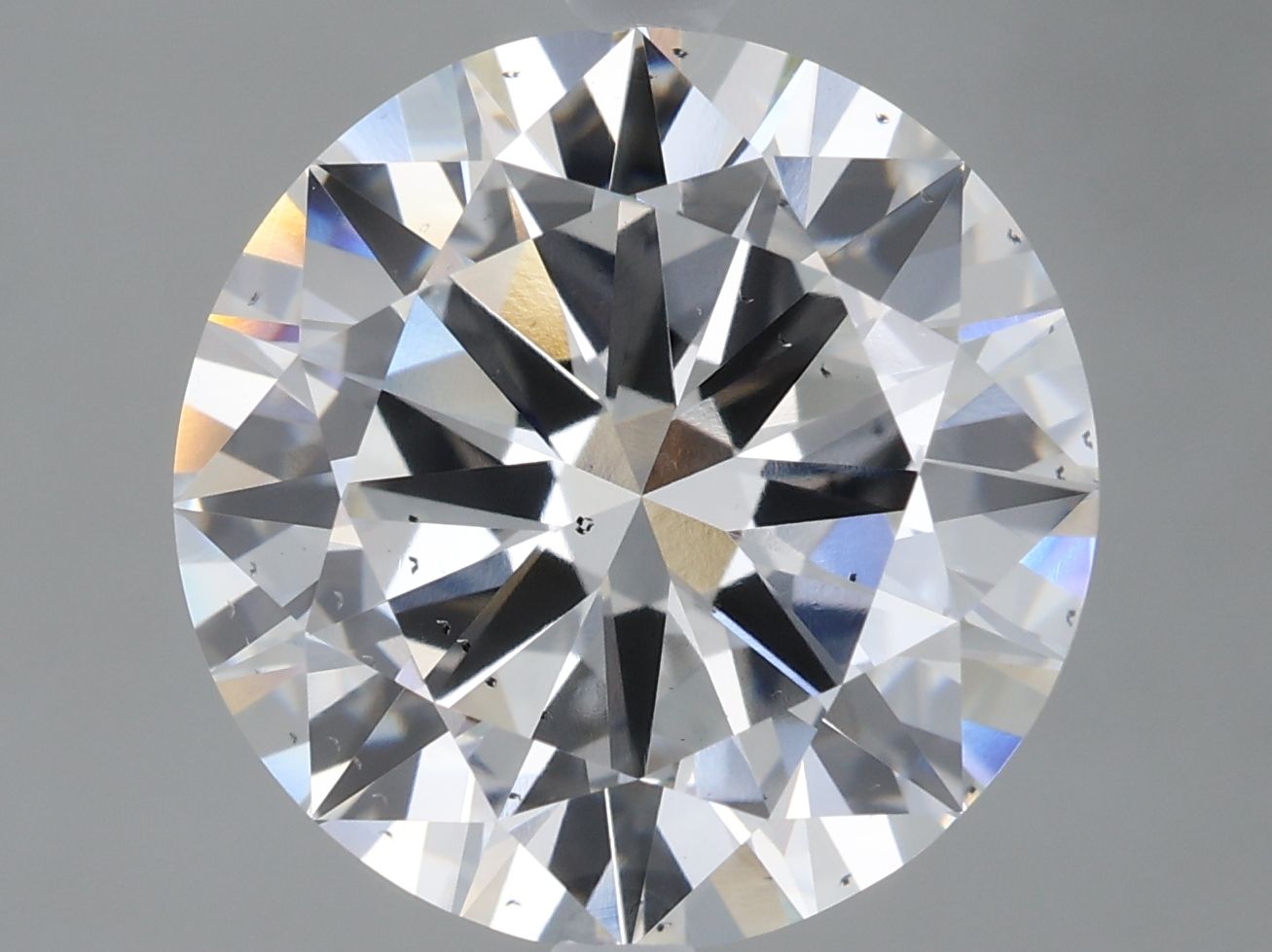 5.01 ct. round Lab Grown Diamond front image