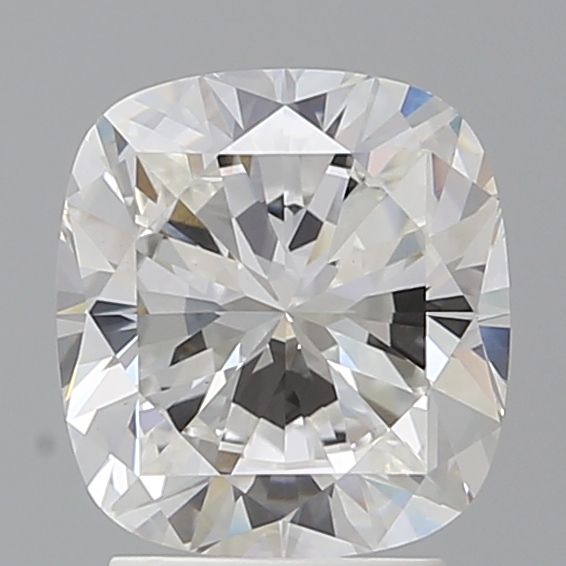 2.57 ct lab-grown Cushion brilliant Diamond