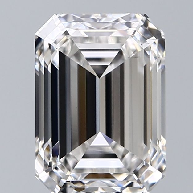4.08 ct. emerald Lab Grown Diamond front image