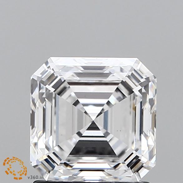 1.6 ct lab-grown Square emerald Diamond
