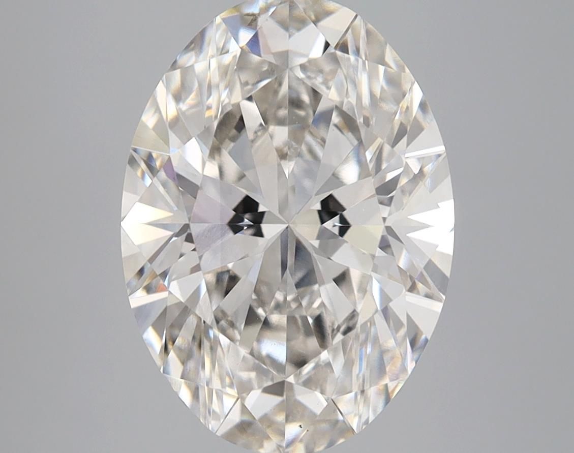 4.04 ct. oval Lab Grown Diamond front image