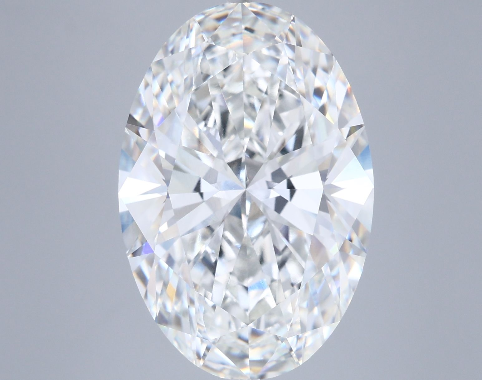 10.07 ct. oval Lab Grown Diamond front image