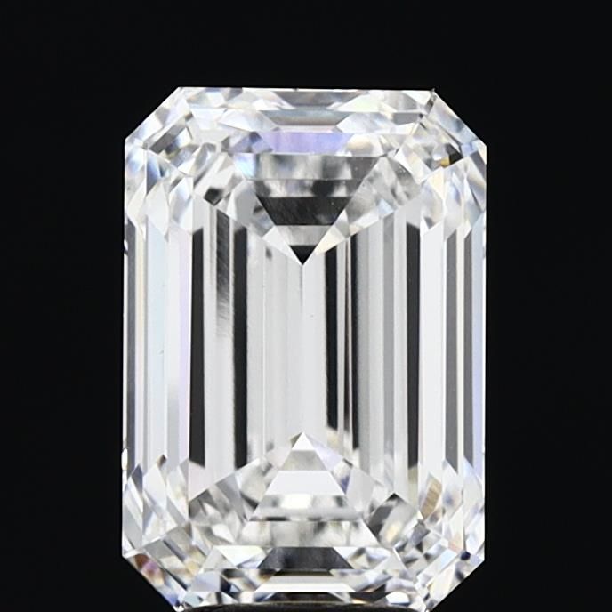 5.66 ct. emerald Lab Grown Diamond front image