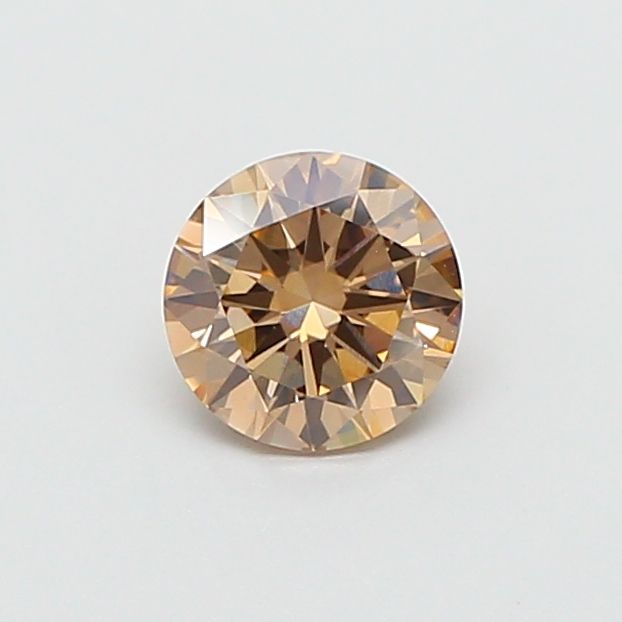 1.05 CT Fancy Light Brown ROUND
