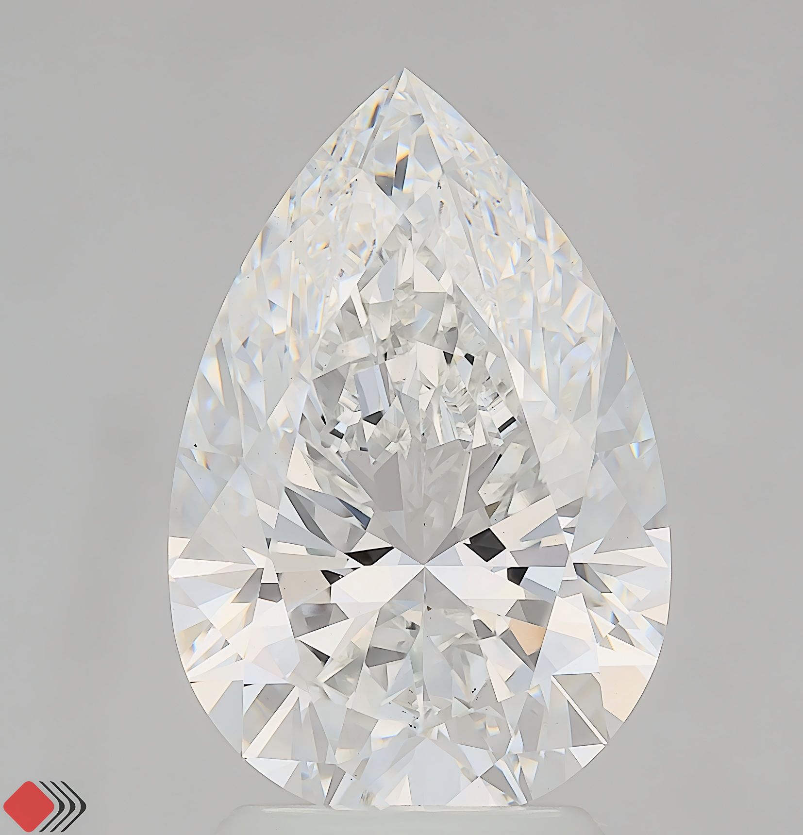 3.09 ct. pear Lab Grown Diamond front image
