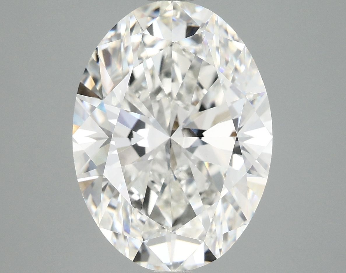 5.04 ct. oval Lab Grown Diamond front image