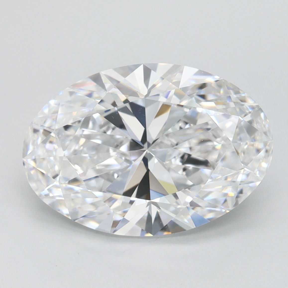 3.03 ct. oval Lab Grown Diamond front image