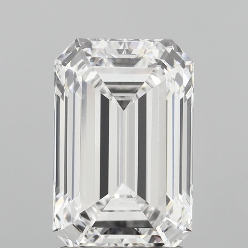 2.56 ct. emerald Lab Grown Diamond front image