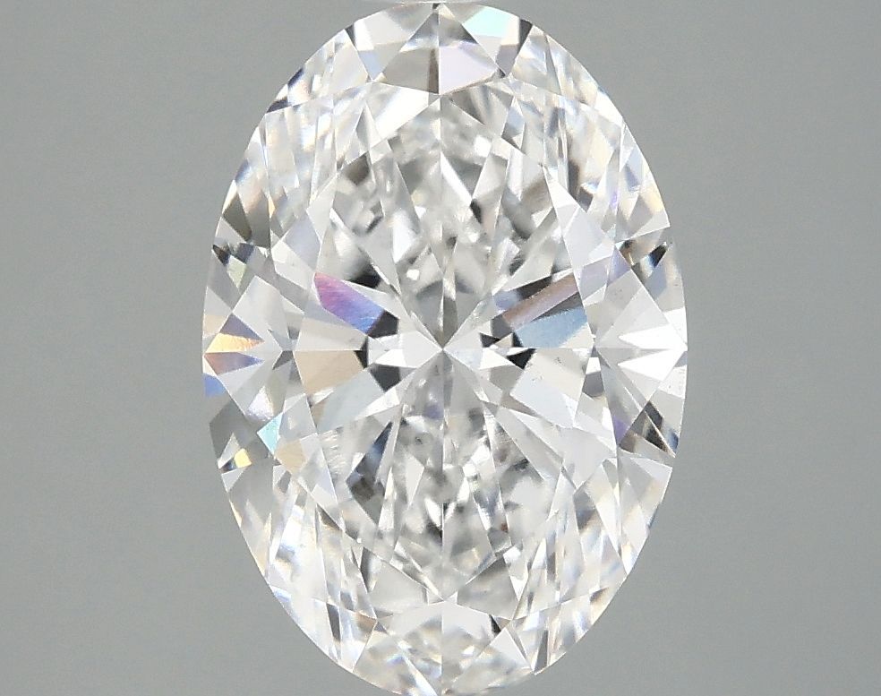 3.02 ct. oval Lab Grown Diamond front image