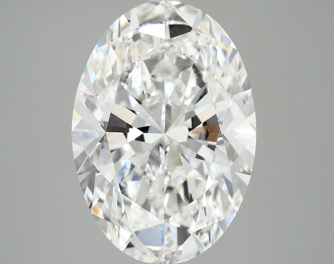 5.03 ct. oval Lab Grown Diamond front image