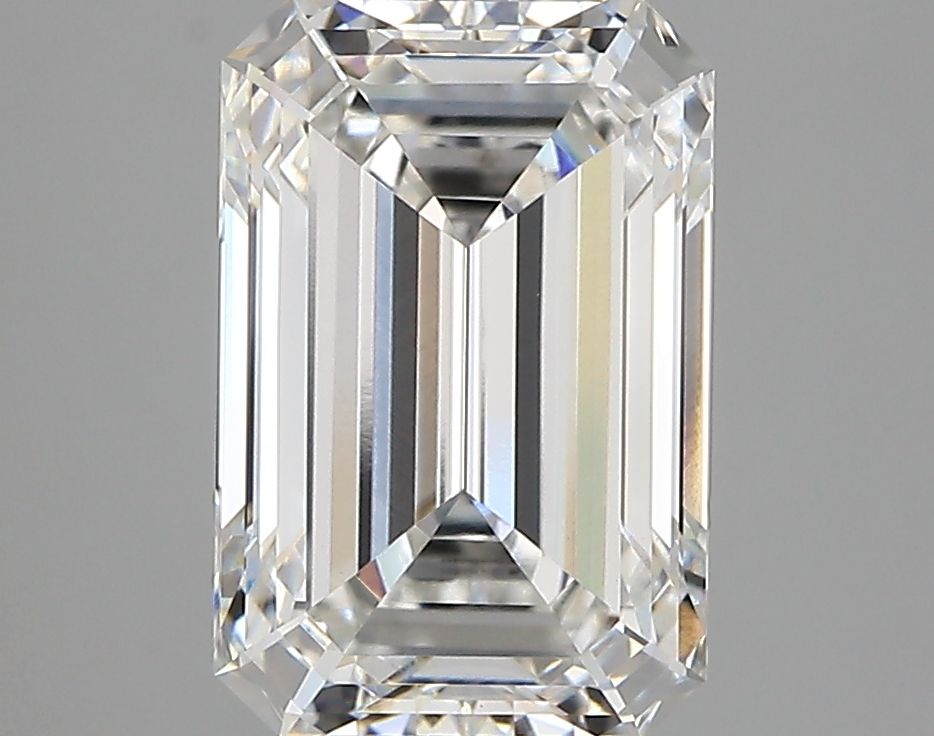 3.38 ct. emerald Lab Grown Diamond front image