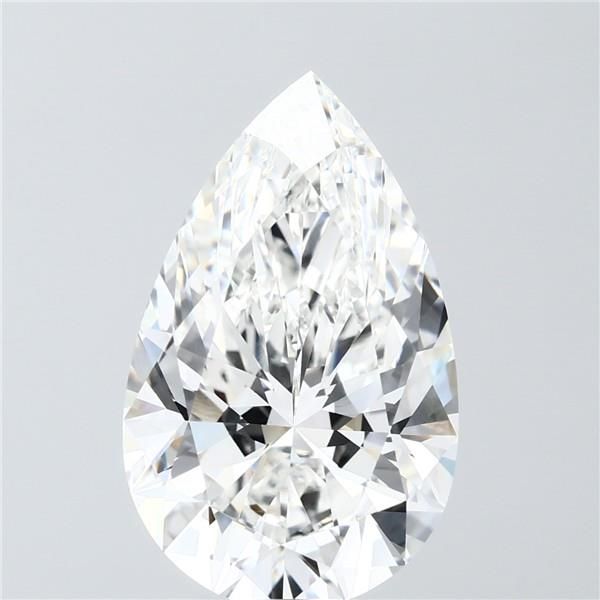 7.01 ct. pear Lab Grown Diamond front image