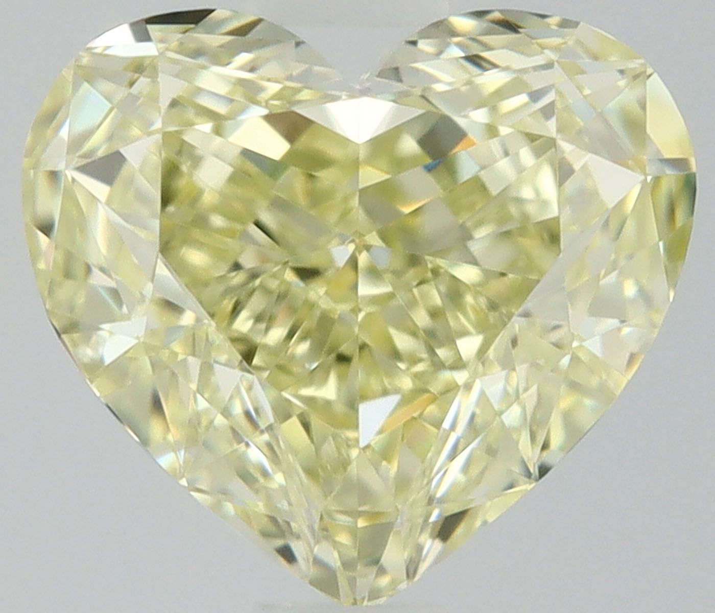 Diament 0.82 ct Fancy Light Yellow/IF