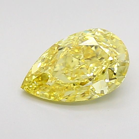 1.01 CT Fancy Intense Yellow PEAR