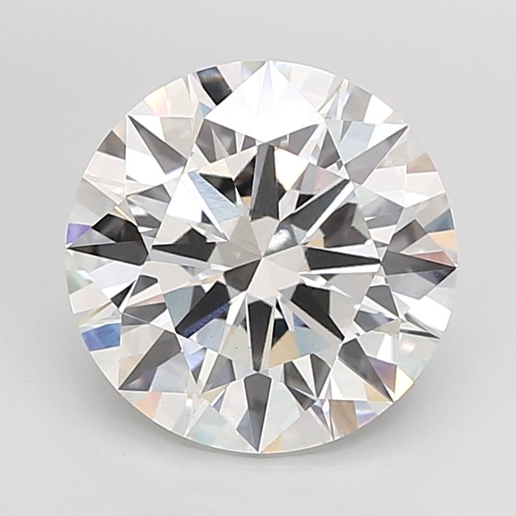 7.04 ct. round Lab Grown Diamond front image