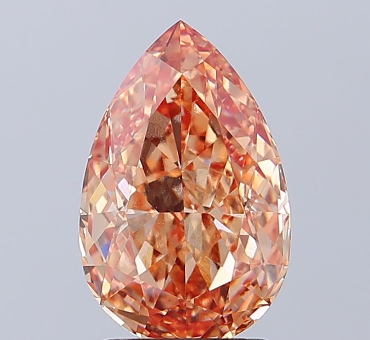 2.55 ct. pear Lab Grown Diamond front image