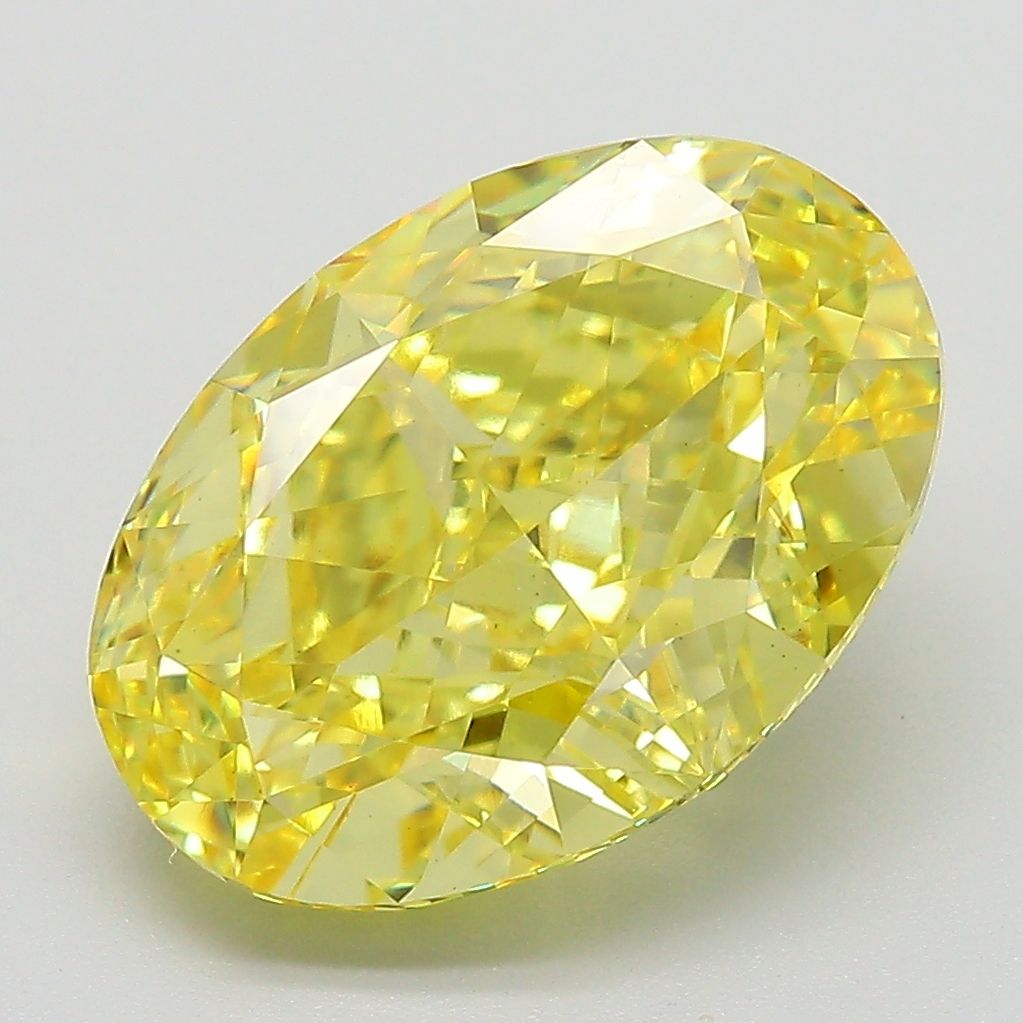 6.02 ct. oval Lab Grown Diamond front image