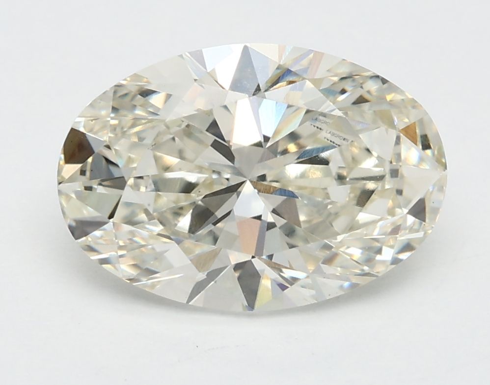 2.09 ct. oval Lab Grown Diamond front image