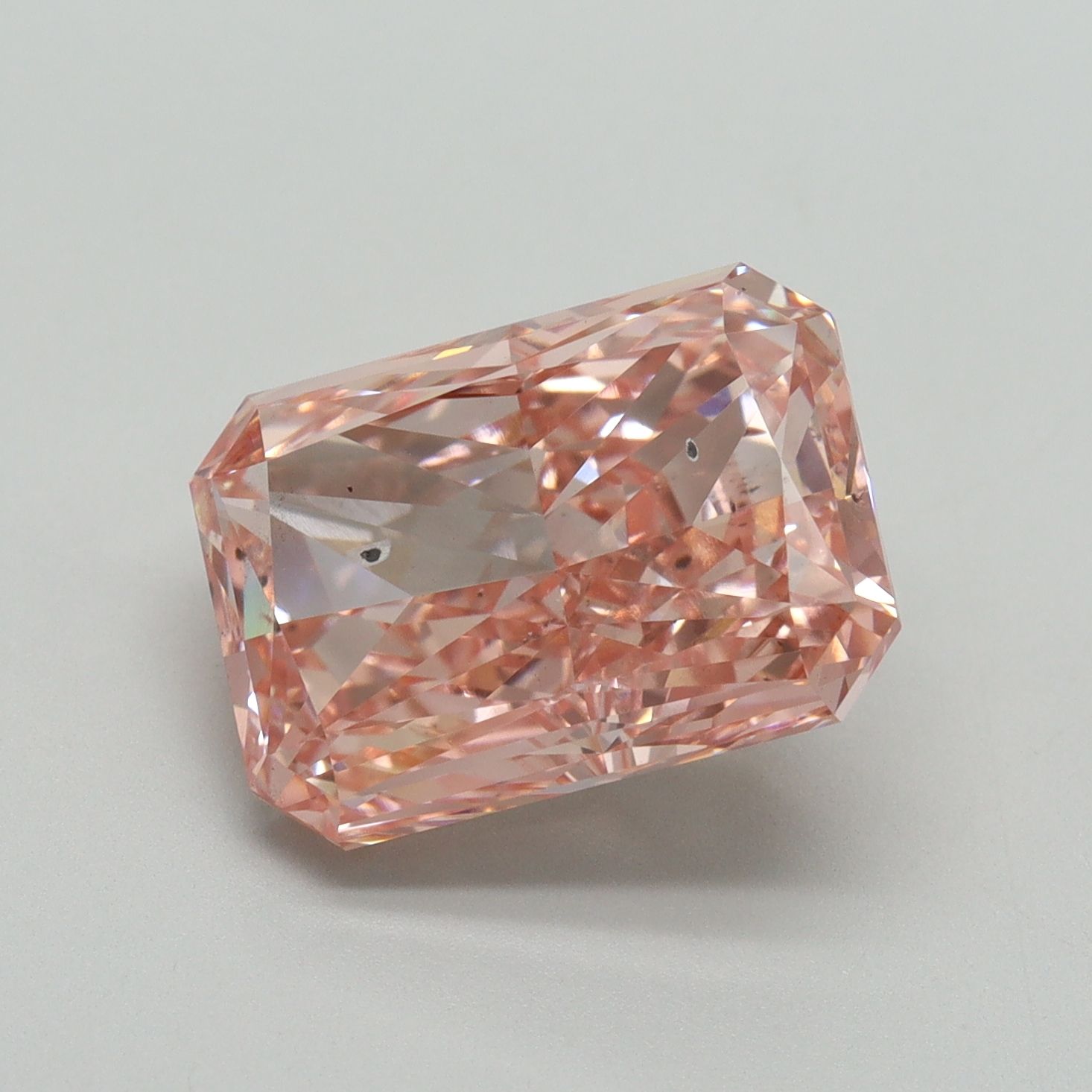 6.03 ct. radiant Lab Grown Diamond front image